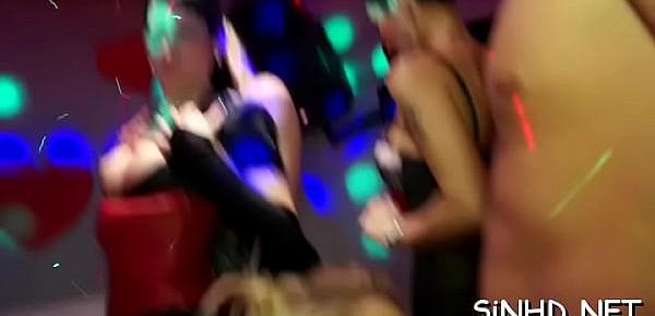  Sensational and wild fuckfest party